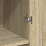 Storage Cabinet Sonoma Oak 70x42.5x225 cm Engineered Wood 3281331