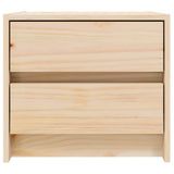 Bedside Cabinets 2 pcs 40x31x35.5 cm Solid Wood Pine 836136
