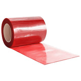 Door Curtain Red 300 mmx2,6 mm 25 m PVC 153869