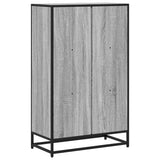 Book Cabinet Grey Sonoma 65.5x33x107.5 cm Engineered Wood 849162