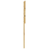 Headboard 120 cm Solid Wood Oak 851977