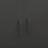 Wardrobe Anthracite 90x50x180 cm Steel 336249
