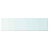 Shelf Panel Glass Clear 110x30 cm 243851