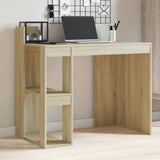 Office Desk Sonoma Oak 103.5x56.5x94 cm Engineered Wood 847977