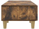 TV Cabinet Smoked Oak 147 x 34.5 x 30 cm Engineered Wood 894710