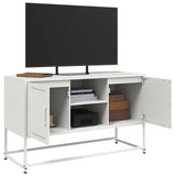 TV Cabinet White 100.5x39x60.5 cm Steel 846517