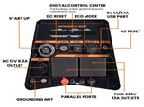 Portable Petrol Generator Inverter Dual Fuel LPG 3500W Camping Electric Start 63623476