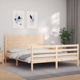 Bed Frame without Mattress 160x200 cm Solid Wood 3194646
