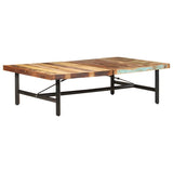320654 Coffee Table 142x90x42 cm Solid Reclaimed Wood
