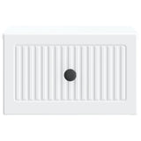 Wall-Mounted Bedside Cabinet 2 pcs White 33 x 34.5 x 20 cm 897916