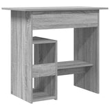 Desk Grey Sonoma 80x45x74 cm Engineered Wood 815478