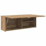 Bathroom Wall Cabinet Artisan Oak 80x25x30 cm Engineered Wood 860084