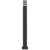 Outdoor Floor Lamp Black 110 cm Aluminium 4006397