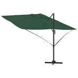 Umbrella Green 351 x 250 x 260 cm Polyester and Aluminium 42003344