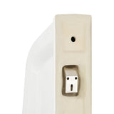 Wall-mounted Urinal Privacy Screen Ceramic White 143852