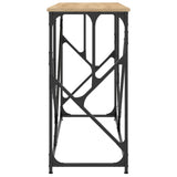 Console Table Sonoma Oak 100x40x80 cm Engineered Wood 834116