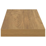 Wall Shelf 4 pcs Brown 80 x 23.5 x 3.8 cm Engineered Wood 42019952