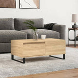 Coffee Table Sonoma Oak 90x50x36.5 cm Engineered Wood 830815