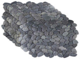 Pebble Tiles Grey 30 x 30 cm River Pebble 42033532