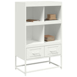 Highboard White 68.5x39x111.5 cm Steel 846607