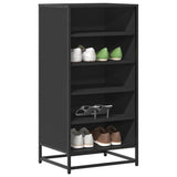 Shoe Rack Black 48x38x97.5 cm Engineered Wood 849204