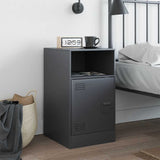 Bedside Cabinet Anthracite 34.5x39x62 cm Steel 841767