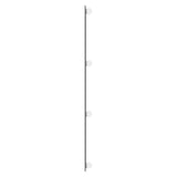 Wall Mirror with LED Lights 40x100 cm Glass Rectangle 3189154