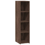 Highboard Brown Oak 30x41x124 cm Engineered Wood 846382