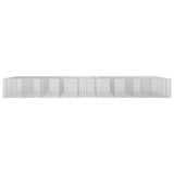 Gabion with 3.5 mm Wire and 5x2.5 cm Mesh 900x100x100 cm 3461964