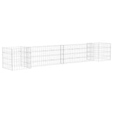 H-Shaped Gabion Planter Steel Wire 260x40x40 cm 145658