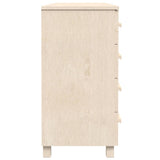 Sideboard HAMAR Honey Brown 113x40x80 cm Solid Wood Pine 340444