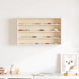 Wooden Collector's Display Case with Doors 60x8.5x37cm 4017386