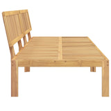 ZNTS Garden Pallet Middle Sofas 2 pcs Solid Wood Acacia 3209307