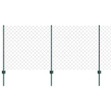 Fence and Post Green 1 x 10 m Steel 3336240