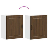 Kitchen Wall Cabinets 2 pcs Lucca Brown Oak Engineered Wood 853812