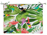 4-Piece Seat Cushions SOEST 4 pcs 100% Polyester Multicolour 944796