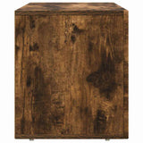 TV Cabinet Smoked Oak 80 x 35 x 40 cm Engineered Wood 891279