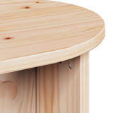 Coffee Table Natural 80 x 39.5 x 35 cm Solid Pine wood 873541