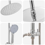 Shower System Silver 47 x 20 x 95 cm Stainless Steel 42023406