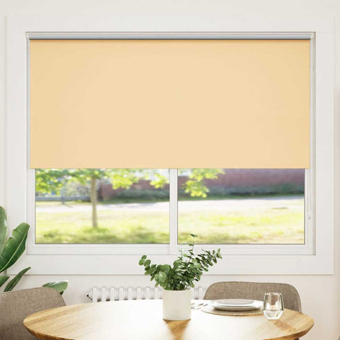 Roller Blind Blackout 160 x 175 cm Beige 240138
