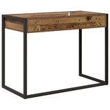 Desk with Storage Old Wood 100 x 50 x 75 cm Engineered Wood 886478