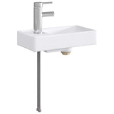 Bathroom Wash Basin Chrome 40.5 x 22.5 x 11.5 cm Metal 890226