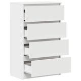 Sideboard White 60x35x98.5 cm Engineered Wood 800531