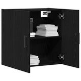 Wall-mounted Cabinet 60 x 31 x 60 cm Engineered Wood Black Oak 862945