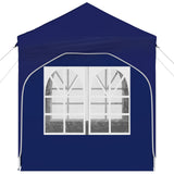 Pop-up Party Tent 192 x 192 x 245 cm Blue 42019835