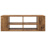 TV Cabinet Set Old Wood 102 x 35 x 35 cm Engineered Wood 875125