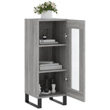 Sideboard Grey Sonoma 34.5x34x90 cm Engineered Wood 828826