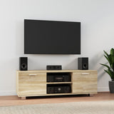 TV Cabinet Sonoma Oak 120x40.5x35 cm Engineered Wood 342616