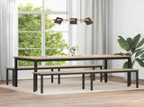 Bench Sonoma 200 x 35 x 45 cm Engineered Wood 892609