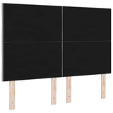 Headboard with Headboard Light Grey 144 cm Faux Leather 3337912